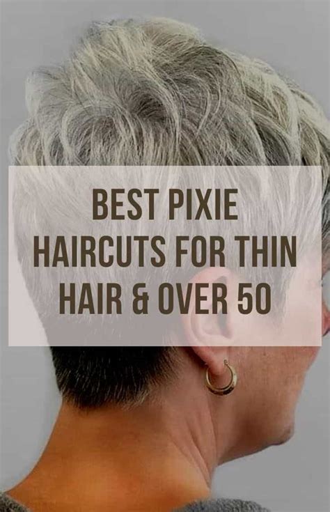 short haircuts for women over 50 with fine hair|hairdo for thin hair over 50.